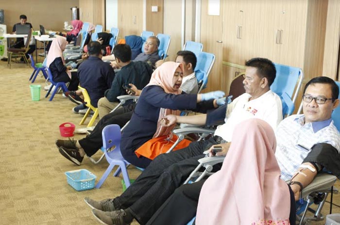 Eka Hospital Pekanbaru Adakan Aksi Donor Darah