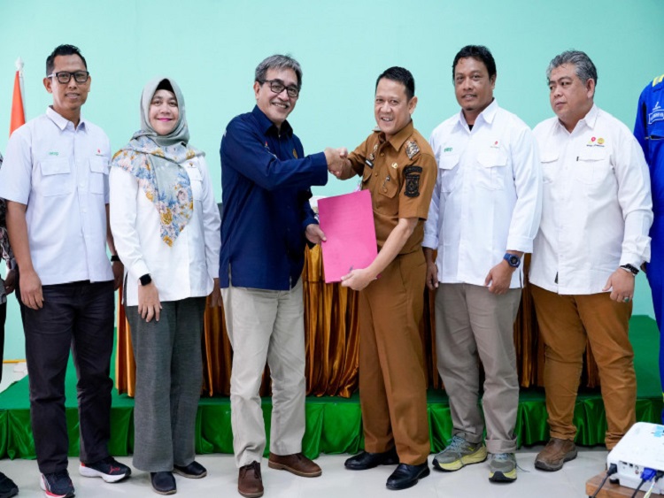Pemkab Kampar dan SKK Migas Bahas Pembangunan  Sentra UMKM Bangkinang Riverside