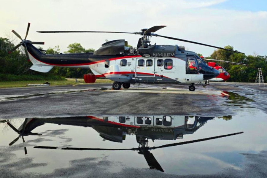 Tujuh Helikopter Siaga Lakukan Pemadaman Karhutla di Riau