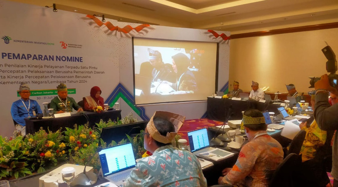 Masuk Nominasi, Pemkab Siak Paparkan Pelayanan PTSP di Kantor Kementerian Investasi/BKPM