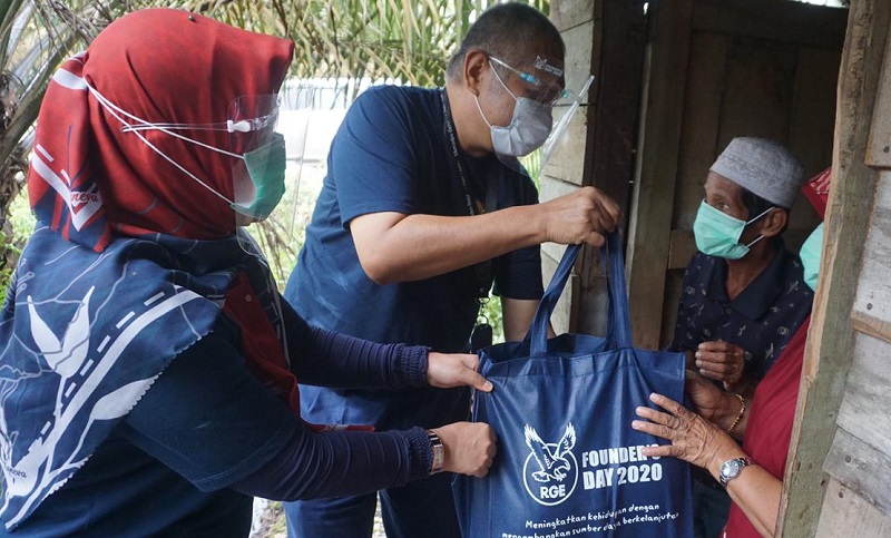 Rayakan Founders Day 2020, RAPP Bagikan Ribuan Sembako untuk Warga di 4 Kabupaten
