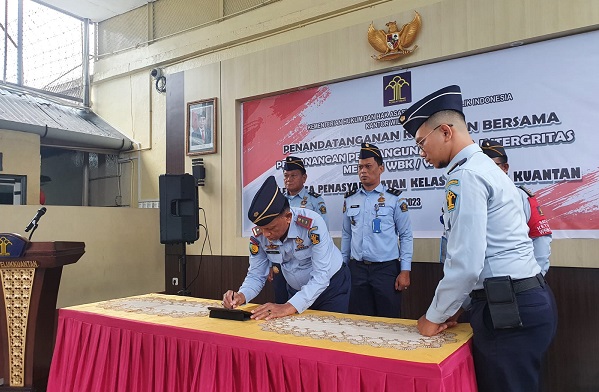Lapas Kelas IIB Teluk KuantanTargetkan WBK/WBBM