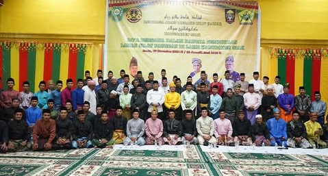 Doa Bersama Pembukaan Laman Silat Pangean di Balai LAMR Siak