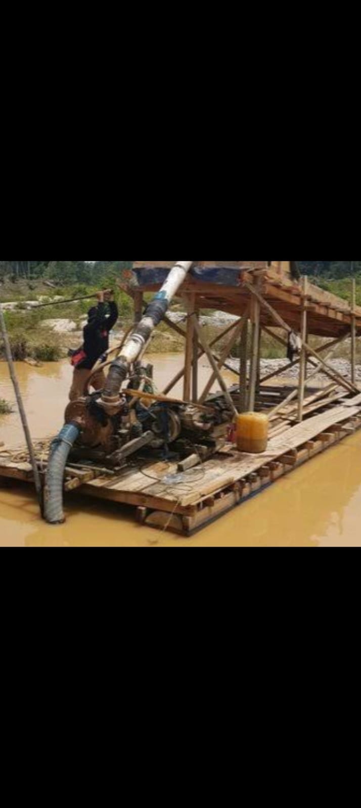 PETI kian marak di Muaro Sentajo warga mintan Kapolres Kuansing Tangkap Bos Inisial Oky, Ddn
