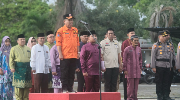 Pemkab Meranti Gelar Apel Siaga Karhutla