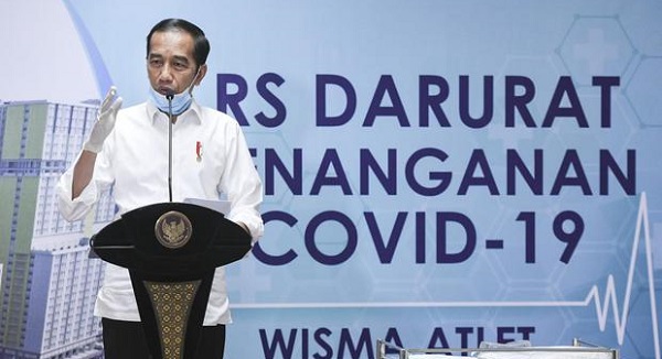 Positif Corona Bertambah 107 Orang Sehari Ini, Jokowi: Cara Melawan Corona dengan Gotong Royong