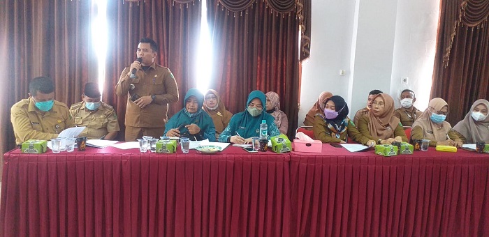 Sekda Pimpin Rapat persiapan Launching Model Pembangunan DRPPA