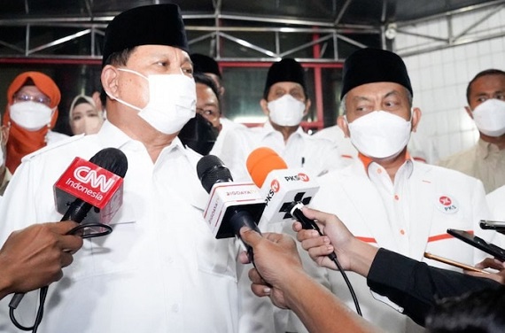 Dikunjungi  Petinggi PKS, Prabowo: Kita Masih Saling Tegur,  Kadang-kadang Sebagai Kawan, Boleh Koreksi...