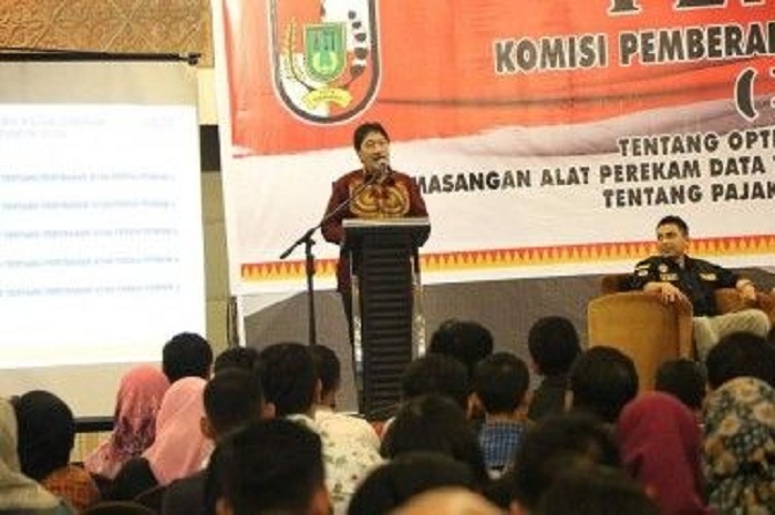 Bapenda Pekanbaru Hadirkan KPK di Hadapan Pengusaha