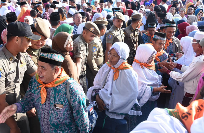 ALHAMDULILLAH...4.950 JCH Provinsi Riau Sudah Berada di Mekkah