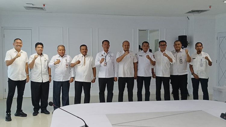 Indra Pomi Pimpin Sertijab 5 PTP, Hadiyanto  Plt.Kepala Bappeda