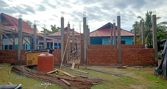 Rehab Gedung Puskesmas Rambah Hilir 1- Rohul Dimulai