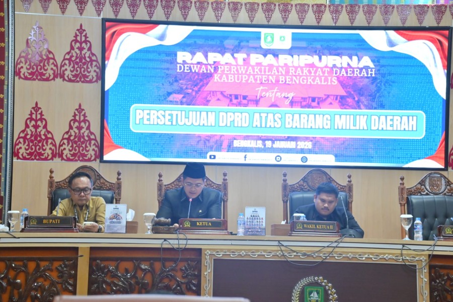 Optimalkan Tata Kelola Aset, Pemkab dan DPRD Bengkalis Setujui Hibah BMD