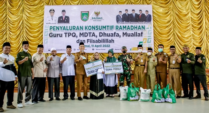 4.872 Warga Dumai Terima Zakat, Wali Kota: Mari Semuanya Berzakat