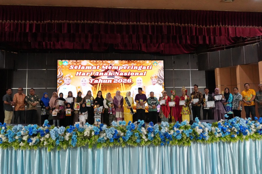 Grand Final Joged Mande Jadi Puncak Peringatan Hari Anak Nasional di Inhil