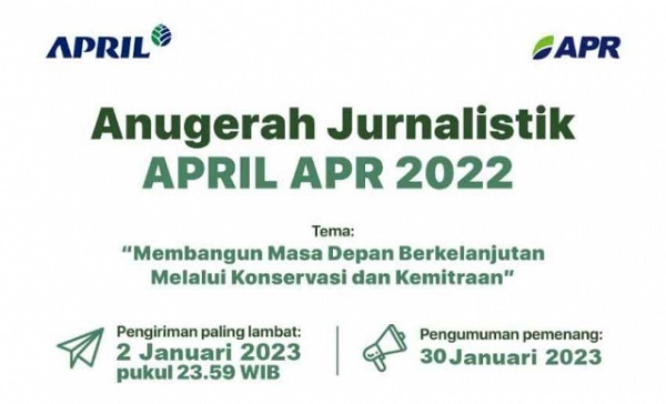 Perpanjangan Pendaftaran Anugerah Jurnalistik APRIL-APR 2023