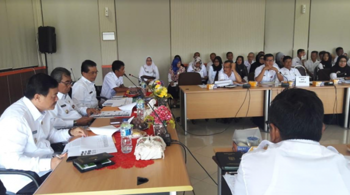 Bupati Mursini Pimpin Rapat Expos SAKIP Seluruh OPD