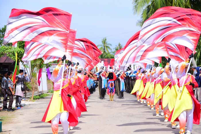 Ribuan Peserta Pawai Meriahkan Pembukaan MTQ Bengkalis ke-50