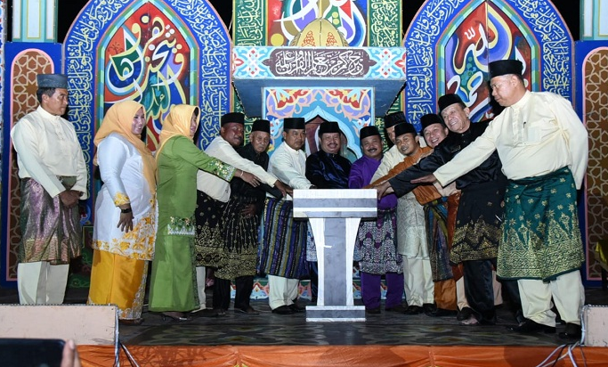 Amril Mukminin Resmi Buka MTQ ke-XXX  Tingkat Kecamatan Bukit Batu