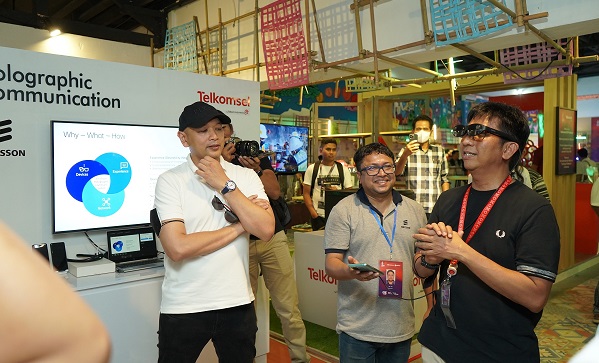 Telkomsel Hadirkan Showcase  Pemanfaatan 5G di Puncak KTT G20
