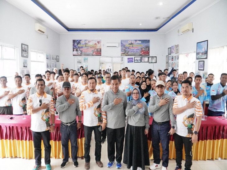 Bupati Kampar Launching Atlit dan Pelatih Kampar Emas