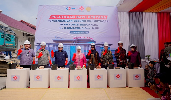 Bupati Bengkalis Resmikan Pembangunan  RSU Mutiasari di Mandau