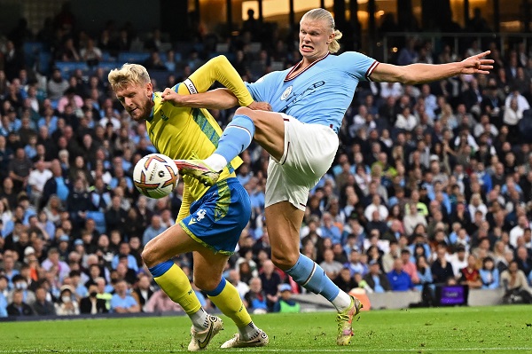 Manchester City Bantai Nottingham Forest 6-0, Haaland Cetak Tiga Gol