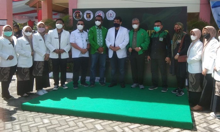 DPW PPP Riau, GPK dan IAI Gelar Vaksinasi Massal di Stifar Riau
