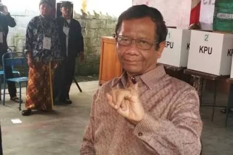 Sindir Kinerja Buruk KPU, Mahfud MD: Masa' Sudah 3 Hari Baru Input 5 Persen Suara