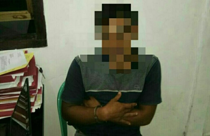 Polisi Tangkap Suami di Dumai yang Bacok Istrinya Pakai Samurai