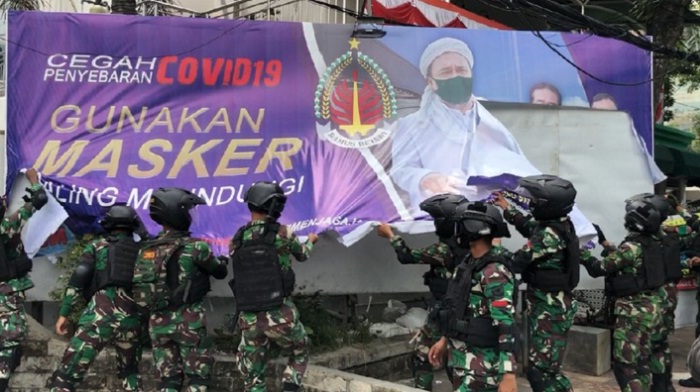Bantah Presiden Perintahkan TNI Copot  Baliho Rizieq, KSP: Tidak Benar, Terlalu Berlebihan