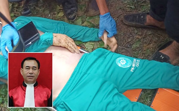 Wanita Misterius Didatangi Hakim Jamaluddin Didampingi 5 Pria Berbadan Tegap Malam Sebelum Tewas