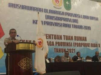 SELAMAT...Kabupaten Kuansing Jadi Tuan Rumah Porprov X 2021
