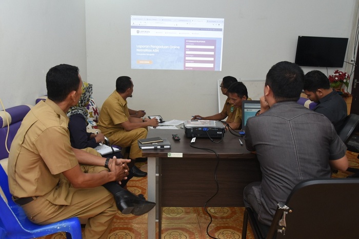 Pemkab Bengkalis Luncurkan Aplikasi Online Pengaduan Netralitas ASN