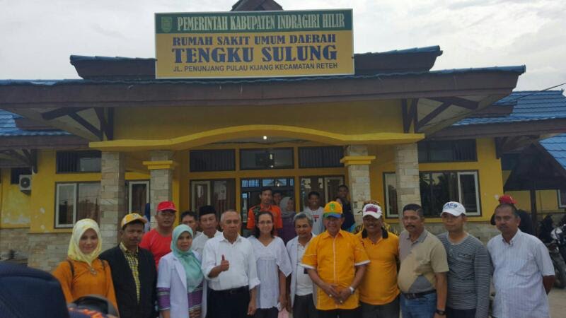 Kunker ke Inhil, Gubri Ingin Pastikan Hasil Pembangunan