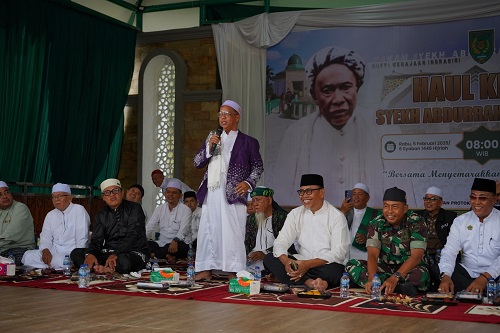 Pj Bupati Petik hikmah haul Akbar Tuan Guru Sapat