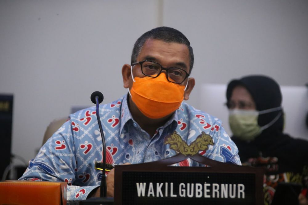 Wagubri Hadiri Rakor Pengendalian Penyebaran dan Penanganan Covid-19
