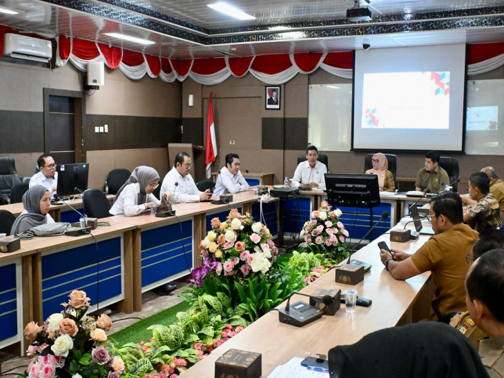 Pemkab Kampar Bersama BPK RI Perwakilan Riau Gelar Entry Meeting Pemeriksaan Kinerja Pengelolaan BUMD Air Minum