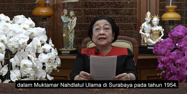 Harlah NU, Megawati: Kedekatan Bung Karno dengan Warga Nahdliyin akan Saya Teruskan!