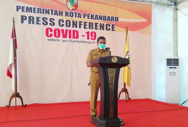 Pemko Klaim Ada Perlambatan Kasus Virus Corona di Pekanbaru Sejak Ada PSBB 