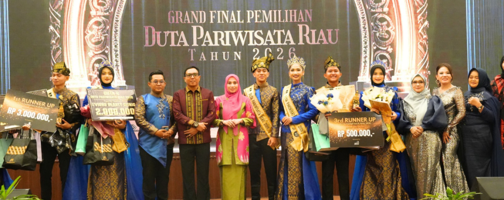 Kuansing Raih Berbagai Prestasi pada Grand Final Duta Pariwisata Riau 2026