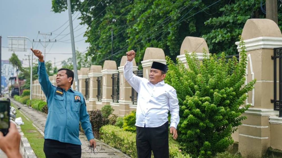 Wakil Wali Kota Dumai Tegaskan Penataan Kabel Bukan Sekadar Estetika, Tapi Juga Keselamatan Masyarakat