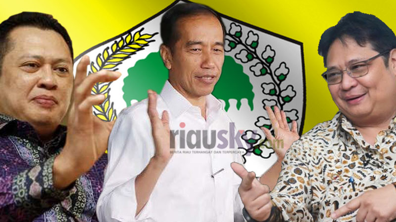 Ogah Dukung Bamsoet  atau Airlangga, Jokowi: Munas Kok Tanya Presiden...Itu Urusan  Partai!