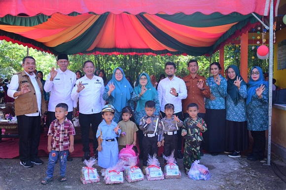 Pastikan Anak Terlindungi, Bengkalis Gelar Imunisasi Kejar dan Zero Dose di Pematang Duku