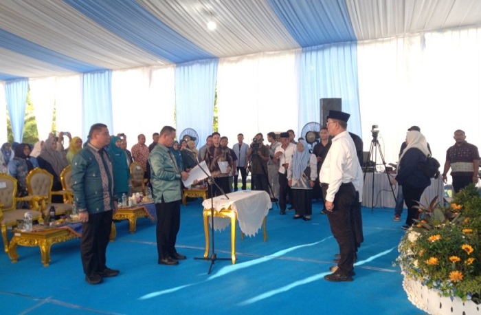 45 Ketua RT dan RW di Kecamatan Sail Resmi Dilantik