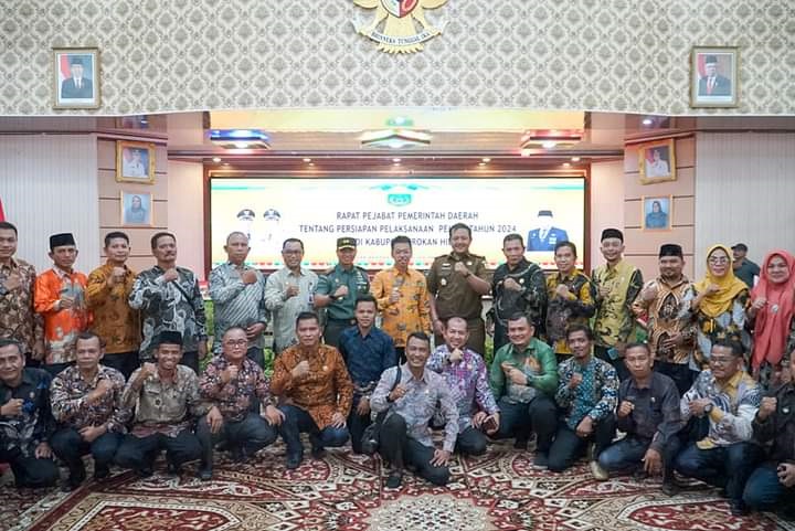 Bupati Rokan Hilir Afrizal Sintong Himbau ASN Netralitas Dalam Pemilu Pemilu Tahun 2024