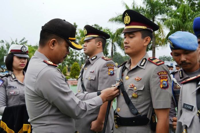 Polres Siak Gelar Sertijab Kasat dan Kapolsek