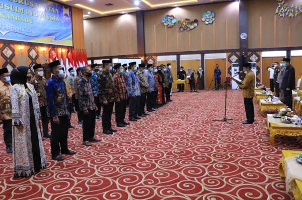 Ajak Pengurus ICMI Bekerjasama dalam Program Pembangunan, Wako: Pekanbaru Berpotensi Jadi Kota Terbesar di Sumatera