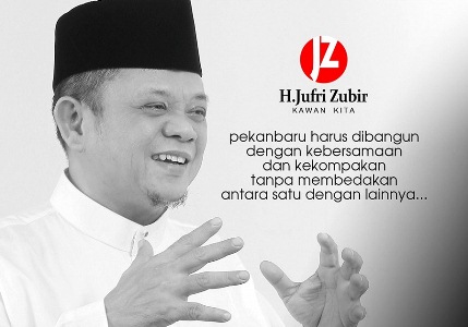 Jufri Zubir Makin Mantap Ikut Pilwako Pekanbaru, Ini Alasannya...