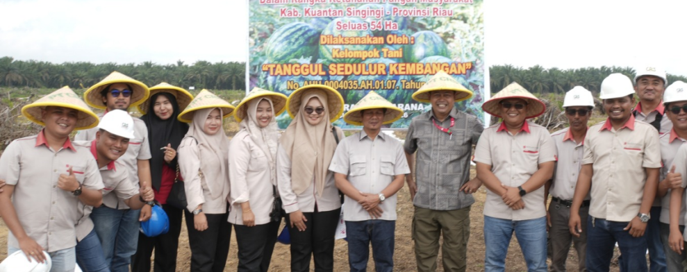 Wakil Bupati Kuantan Singingi Hadiri Tanam Perdana Program CSR PT CRS di Muara Langsat
